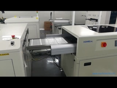 কাস্টমাইজড পিসিবি হ্যান্ডলিং কনভেয়র SMEMA সংকেত সঙ্গে টেলিস্কোপিক সংযোগ