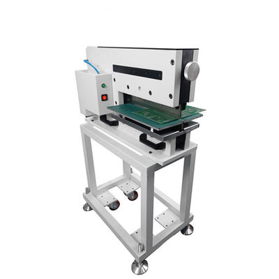 220V 60HZ স্বয়ংক্রিয় পিসিবি ভি গ্রোভ কাটিং মেশিন 330mm কাটিং দৈর্ঘ্য
