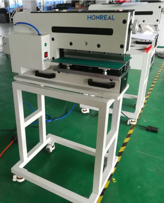 220V 60HZ স্বয়ংক্রিয় পিসিবি ভি গ্রোভ কাটিং মেশিন 330mm কাটিং দৈর্ঘ্য