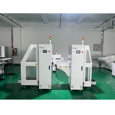 এসএমটি পিসিবি লোডার আনলোডার মেশিন 230V 3 ম্যাগাজিন ক্ষমতা সহ